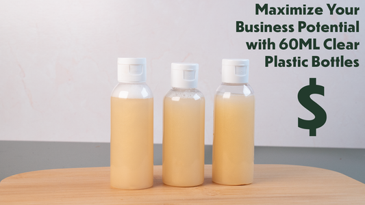 Maximize Your Business Potential with 60ML Clear Plastic Bottles