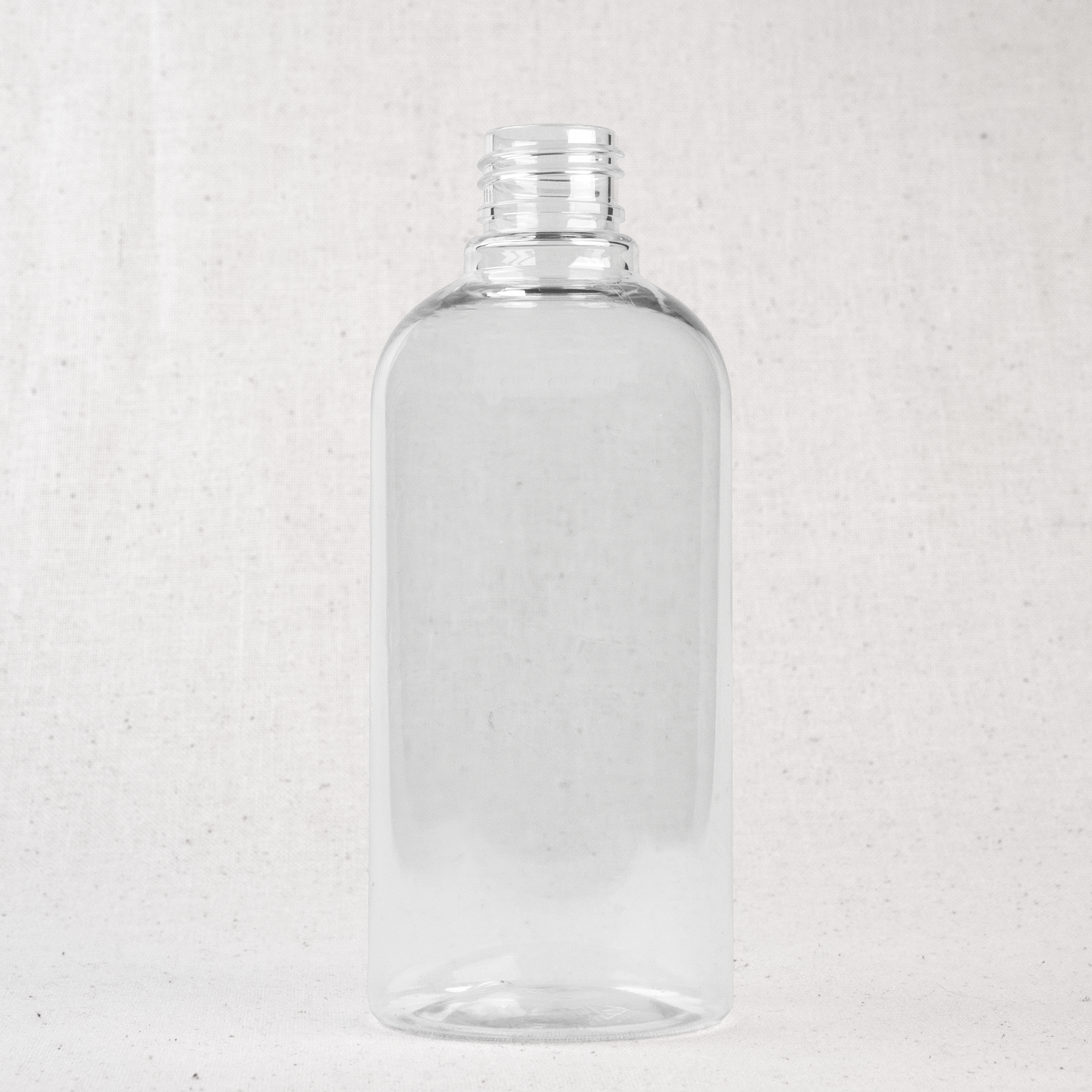 8 oz (240ML) Clear PET Boston Round Plastic Bottle 24/410