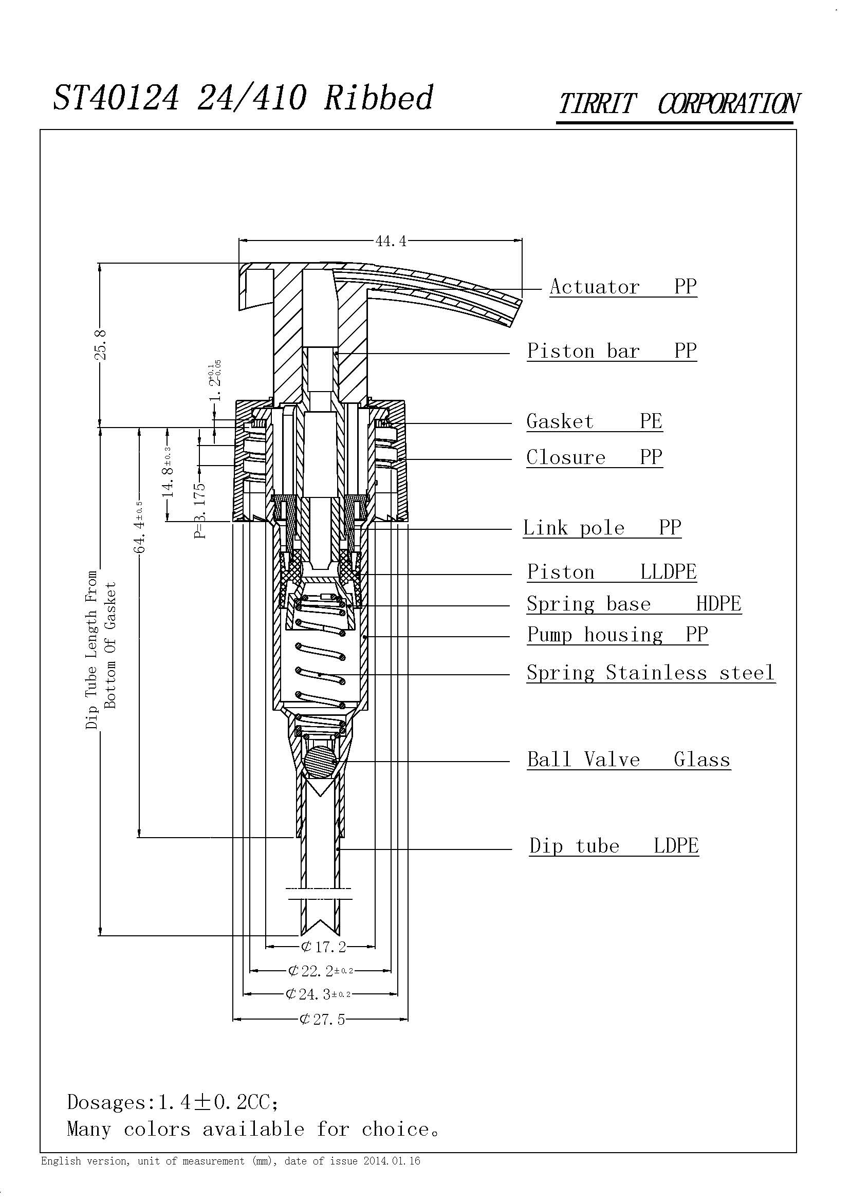 Switch Pump 24/410