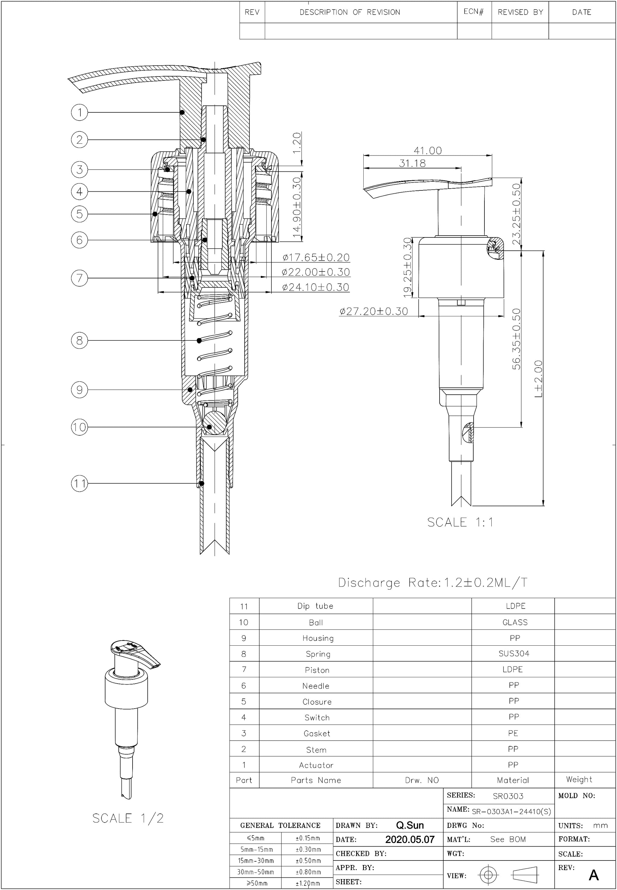 Clamp Pump 24/410